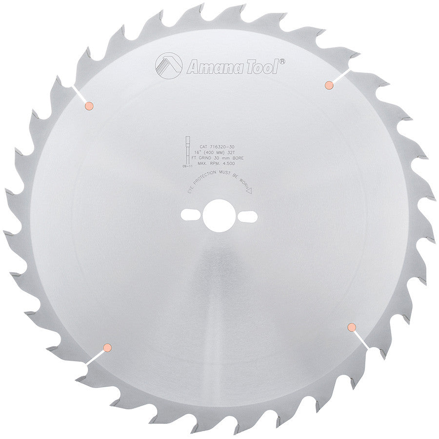 Amana Tool - 716320-30 - 16"/32T RIPPING STRAIGHT GRIND