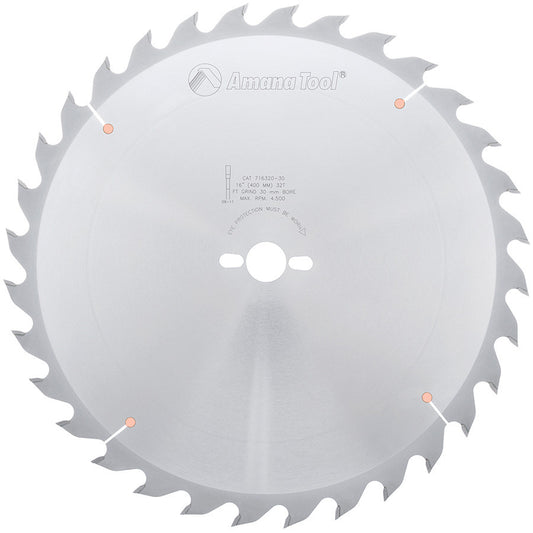 Amana Tool - 716320-30 - 16"/32T RIPPING STRAIGHT GRIND