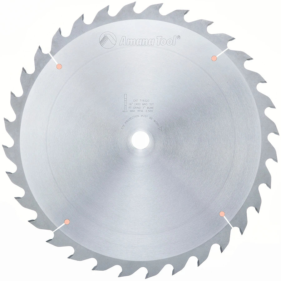Amana Tool - 716320 - 16"/32T RIPPING STRAIGHT GRIND