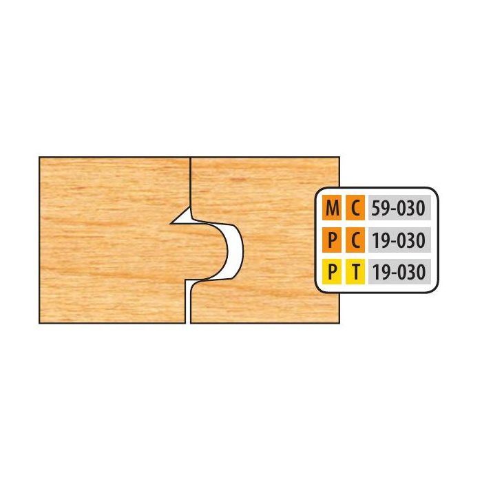 FREEBORN - MC-59-030 CARBIDE FLOORING SET Shaper Cutter