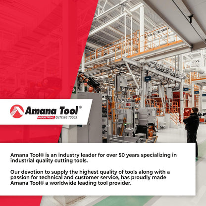 Amana Tool - 201005 Carbide Tipped Brad Pt. Boring Bit R/H 5mm Dia x 57mm Long x 10mm Sh