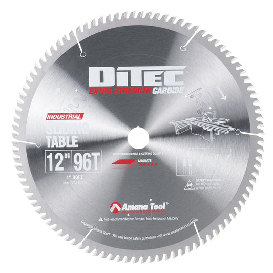 Amana Tool - DT12961 - 12"/96T DITEC-200 TIPS T.C.G.