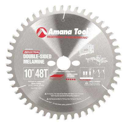 Amana Tool - HG10480-30 - 10"/48T HOLLOW GROUND BLADE