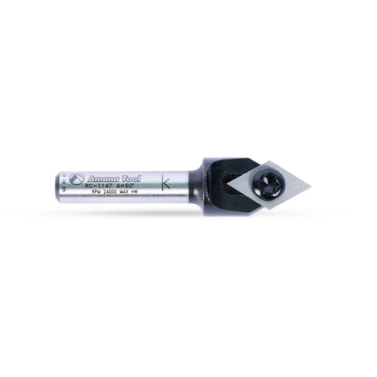 Amana Tool - RC-1147 - V GROOVE INSERT 60D  1/4 SHK