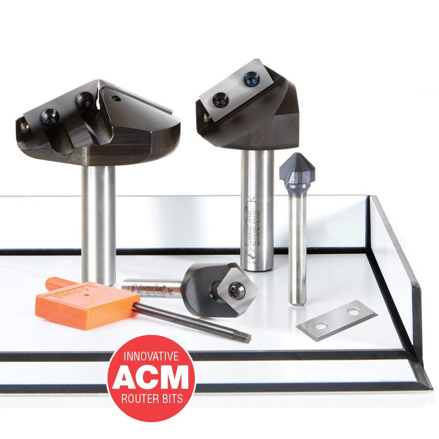 Amana Tool - RC-45714 - INSERT V GROOVE 90 DEGREE 1/2S