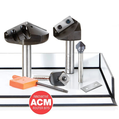 Amana Tool - RC-45716 - INSERT V GROOVE 90D ACM 1/4SHK