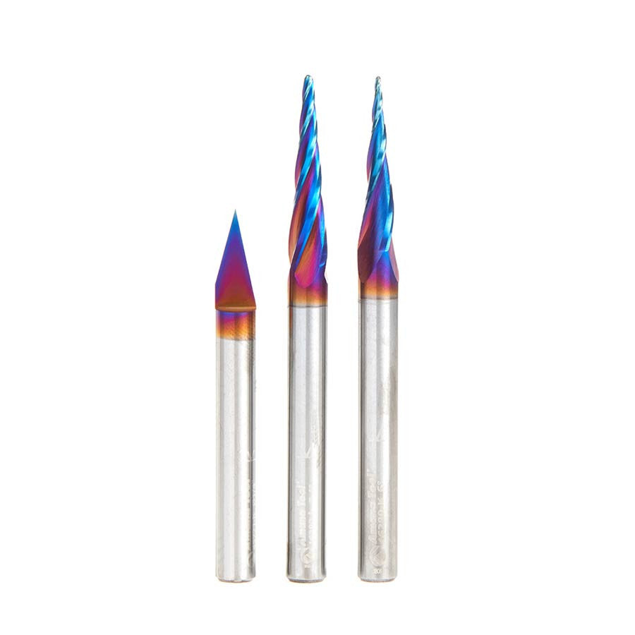 Amana Tool - AMS-107-K - 3PC ULTIMATE 2D/3D CARVING 1/4