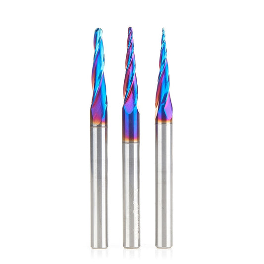 Amana Tool - AMS-144-K - 3PC 3D SC CARVING BALLNOSE SPK