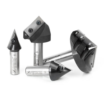 Amana Tool - AMS-150 - 4PC CNC 3D SIGNMAKING SET 1/2"