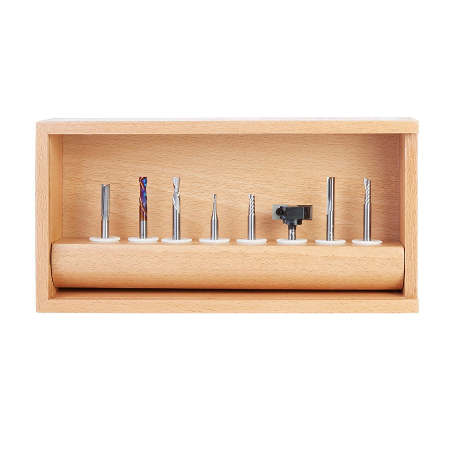 Amana Tool - AMS-164 - 8 PC CNC STARTER SET