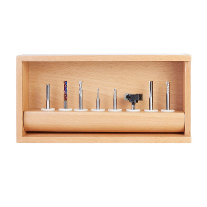 Amana Tool - AMS-164 - 8 PC CNC STARTER SET