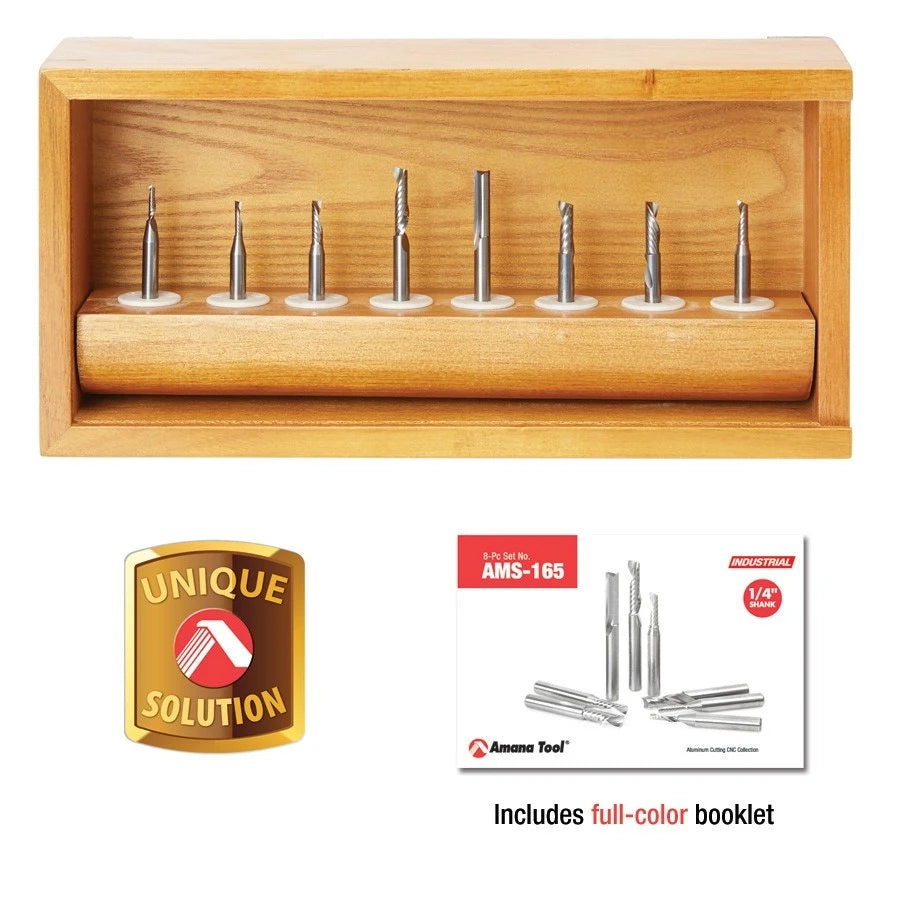 Amana Tool - AMS-165 - 8PC SC COLLECTION X PLASTIC