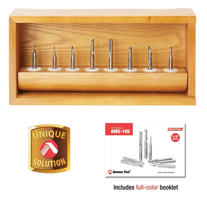 Amana Tool - AMS-165 - 8PC SC COLLECTION X PLASTIC