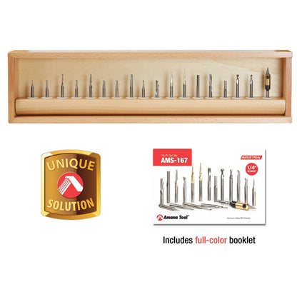 Amana Tool - AMS-167 - 18PC SC COLLECTION X PLASTIC