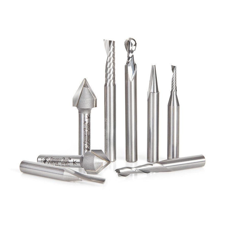 Amana Tool - AMS-168 - 8 PC GENERAL PURPOSE 1/4 SET