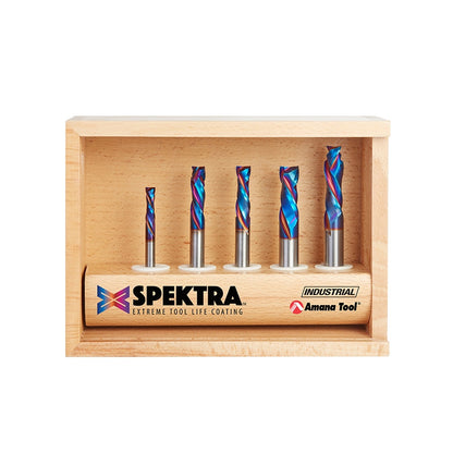 Amana Tool - AMS-182-K - 5PC SC COMPRESSION SPEKTRA SET