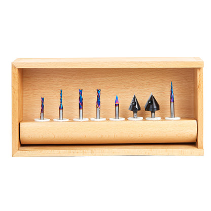 Amana Tool - AMS-230 - JOOS CNC 8 PCS ADVANCE SET