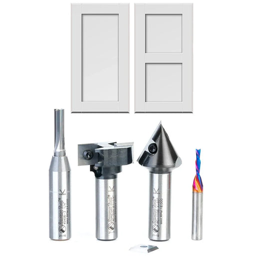 Amana Tool - AMS-262 - 4PC CNC SHAKER DOOR SET