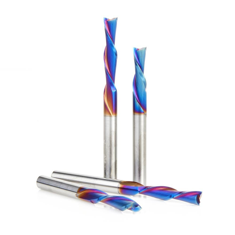 Amana Tool - AMS-271-K - 4PC GENERAL PURPOSE CNC 1/4"SK