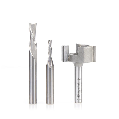 Amana Tool - AMS-288 - 3PC GENERAL PURPOSE CNC 1/4"SK