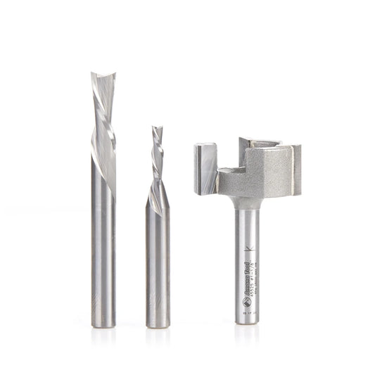 Amana Tool - AMS-288 - 3PC GENERAL PURPOSE CNC 1/4"SK