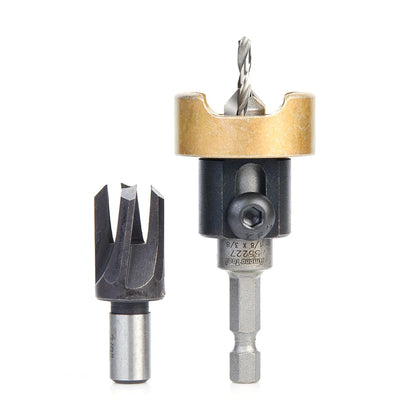 Amana Tool - AMS-307 - 2PC COUNTERSINK, & PLUG CUTTER