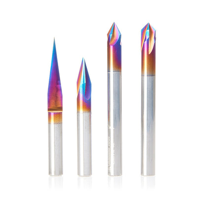 Amana Tool - AMS-312-K - 4PC 15,30,60&90 DEGREE VGROOVE