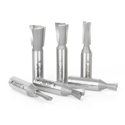 Amana Tool - AMS-405 - 6 PC INCRA DOVETAIL 1/4"S  SET