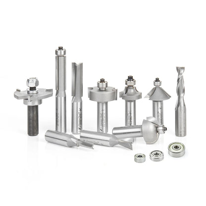 Amana Tool - AMS-410 - 10 PC WOODDORKER MUST HAVE SET