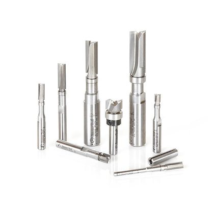 Amana Tool - AMS-600 - 8PC FLUSH TRIM PLUNGE SET