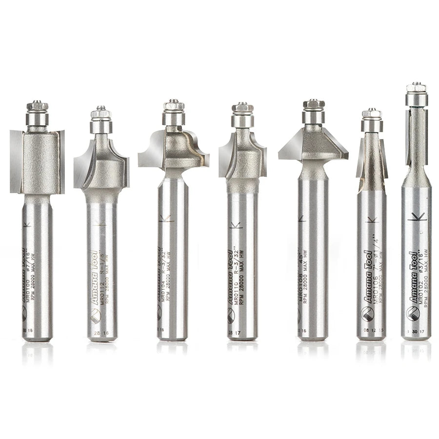 Amana Tool - AMS-610 - 7PC MINIATURE COLLECTION PACK