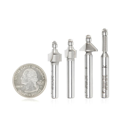 Amana Tool - AMS-612 - 4PC MINIATURE COLLECTION PACK