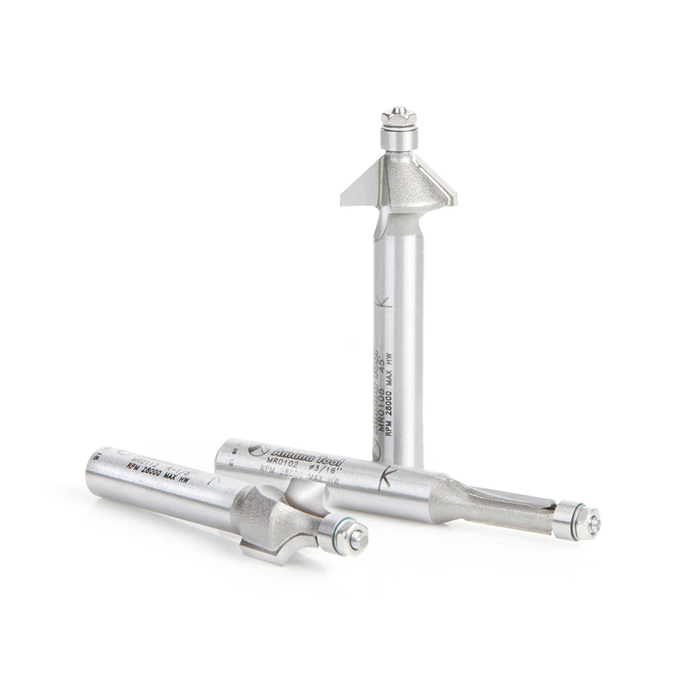 Amana Tool - AMS-614 - 3PC MINIATURE COLLECTION PACK