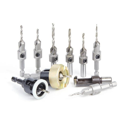 Amana Tool - AMS-620 - 10PC  COUNTERSINK MASTER SET