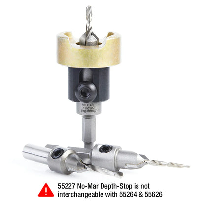 Amana Tool - AMS-624 - 3PC COUNTERSINK SET HEX SK