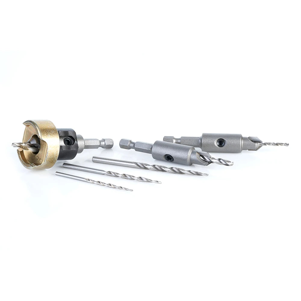 Amana Tool - AMS-627 - 3PC COUNTERSINK SET HEX SK