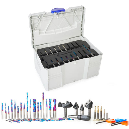 Amana Tool - AMS-CNC-40 - CNC MASTER DISPLAY W/40 BITS