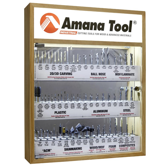 Amana Tool - AMS-CNC-58 - CNC MASTER DISPLAY W/58 BITS