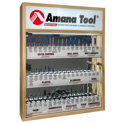 Amana Tool - AMS-CNC-60 - CNC MASTER DISPLAY W/57 BITS