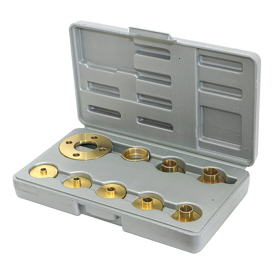 Amana Tool - BTG-100 - 10 PC BRASS TEMPLATE GUIDE SET