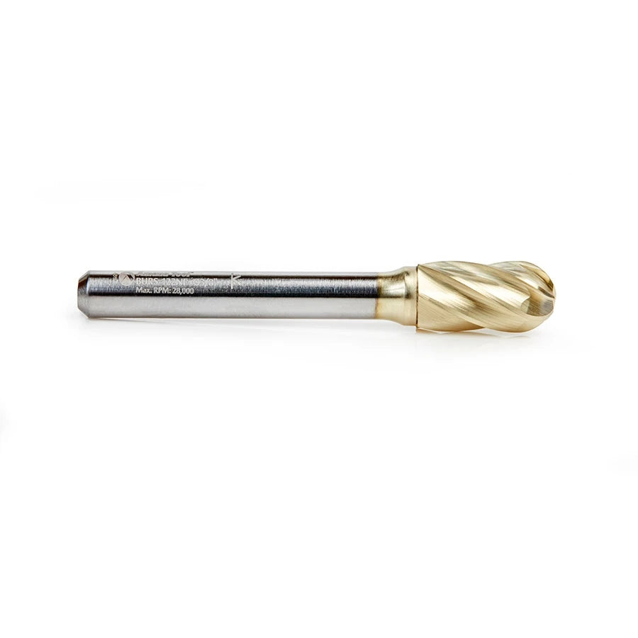 Amana Tool - BURS-122NF - SC-3FM 3/8x3/4x1/4 RADIUS DCUT