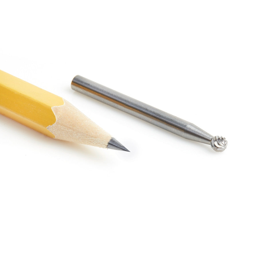 Amana Tool - BURS-150 - SD-42DC 1/8x1/8x1/8 BALL SHAPE