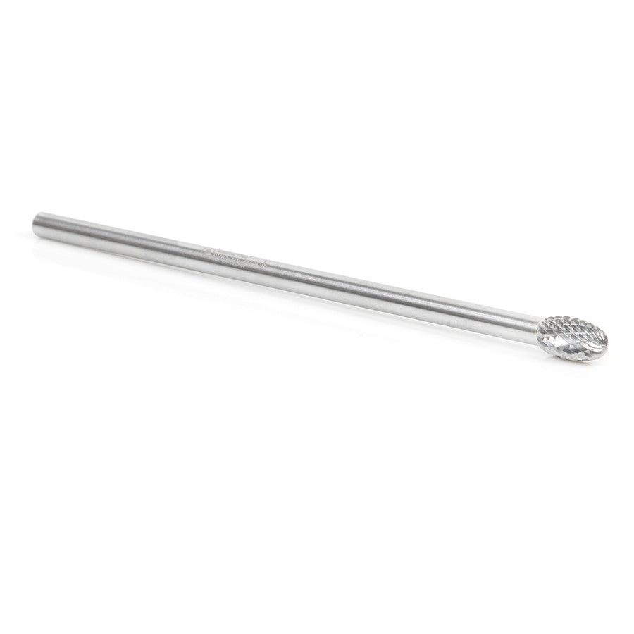 Amana Tool - BURS-176 - SE-3L6DC 3/8x5/8x1/4 OVALSHAPE