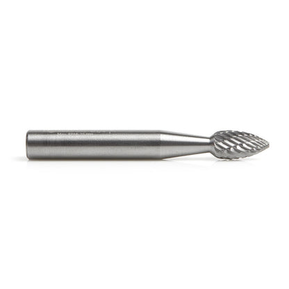 Amana Tool - BURS-202 - SH-1DC 1/4x1/2x1/4 FLAME SHAPE