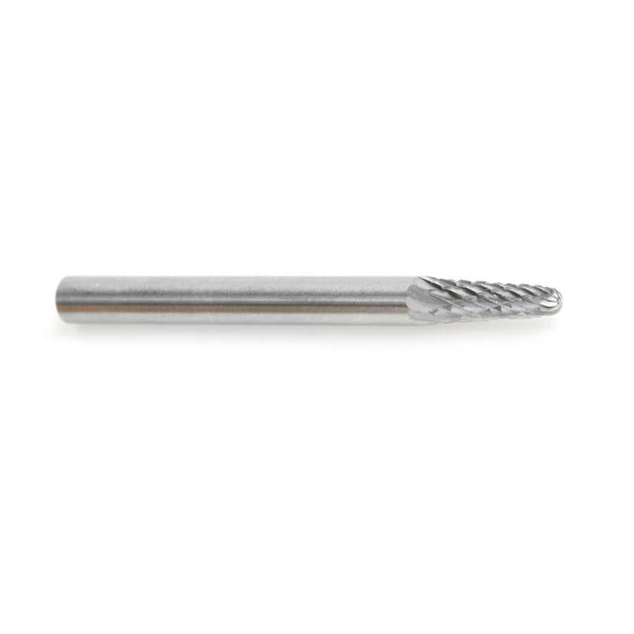 Amana Tool - BURS-210 - SL-41DC 1/8x3/8x1/8 RADIUSCONE