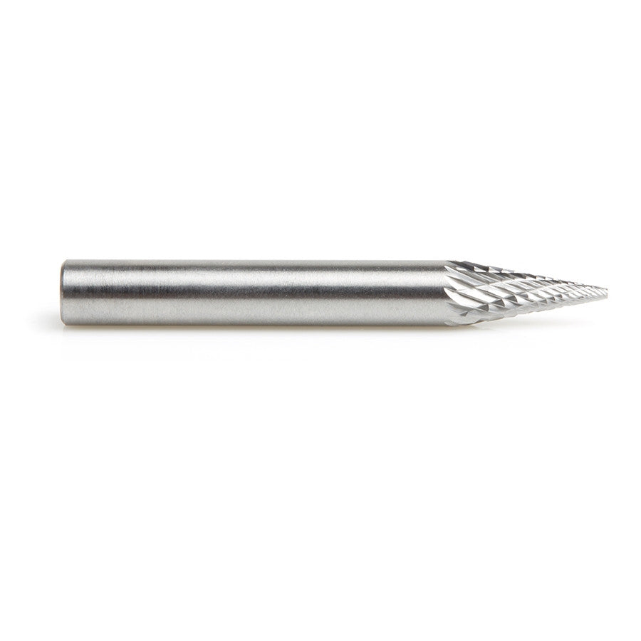 Amana Tool - BURS-222 - SM-1DC 1/4x1/2x1/4 POINTEDCONE