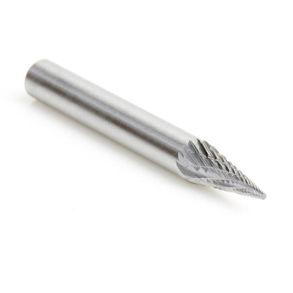 Amana Tool - BURS-222 - SM-1DC 1/4x1/2x1/4 POINTEDCONE