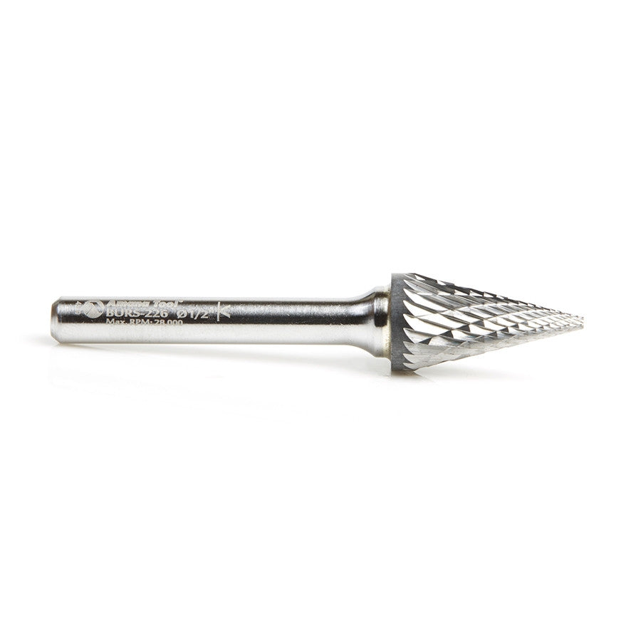 Amana Tool - BURS-226 - SM-5DC 1/2x7/8x1/4 POINTEDCONE