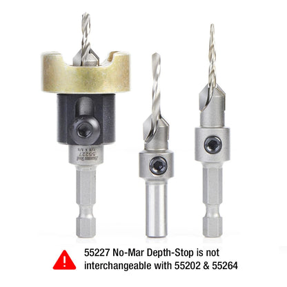 Amana Tool - AMS-621 - 3PC COUNTERSINK SET