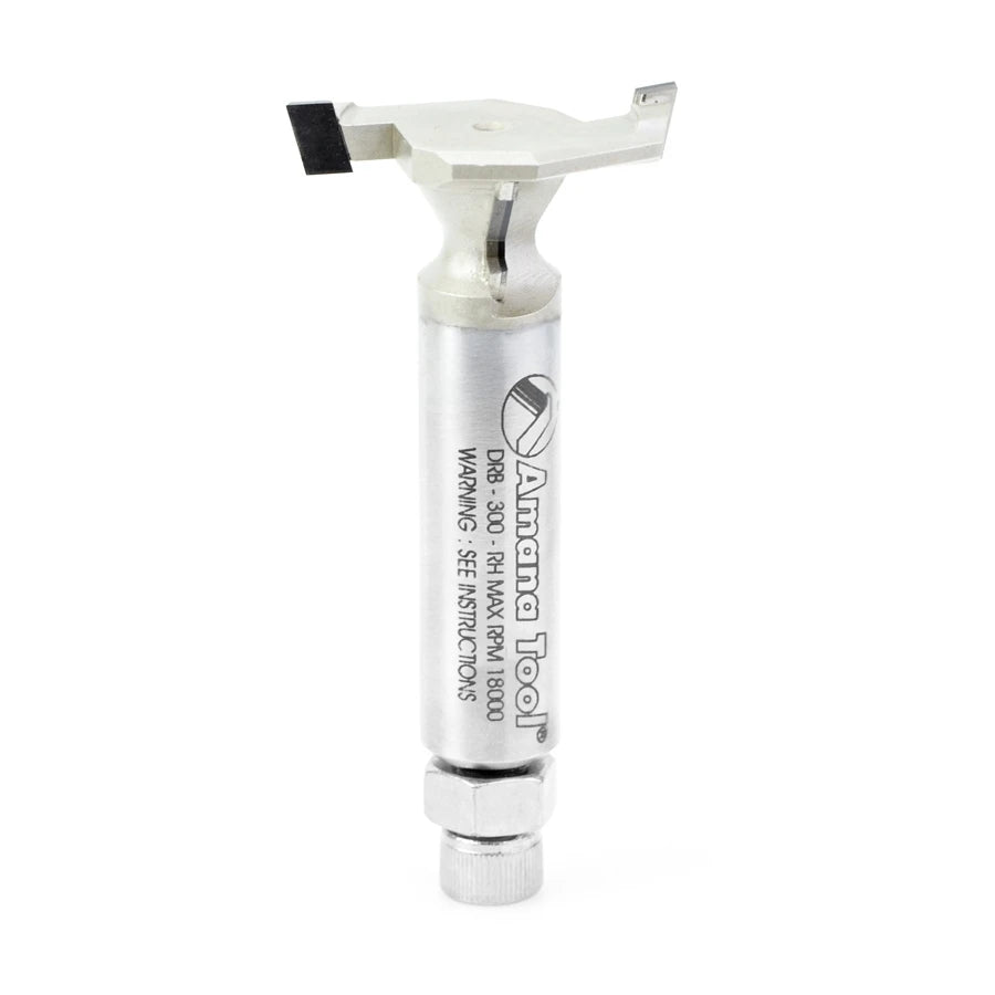 Amana Tool - DRB-300-RH - T-SLOT R/H DIAMOND 1/2 SHANK